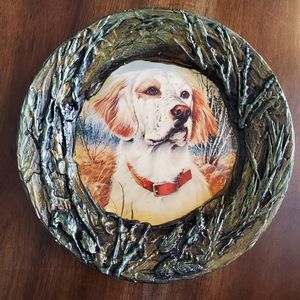 Dog Decorative plate